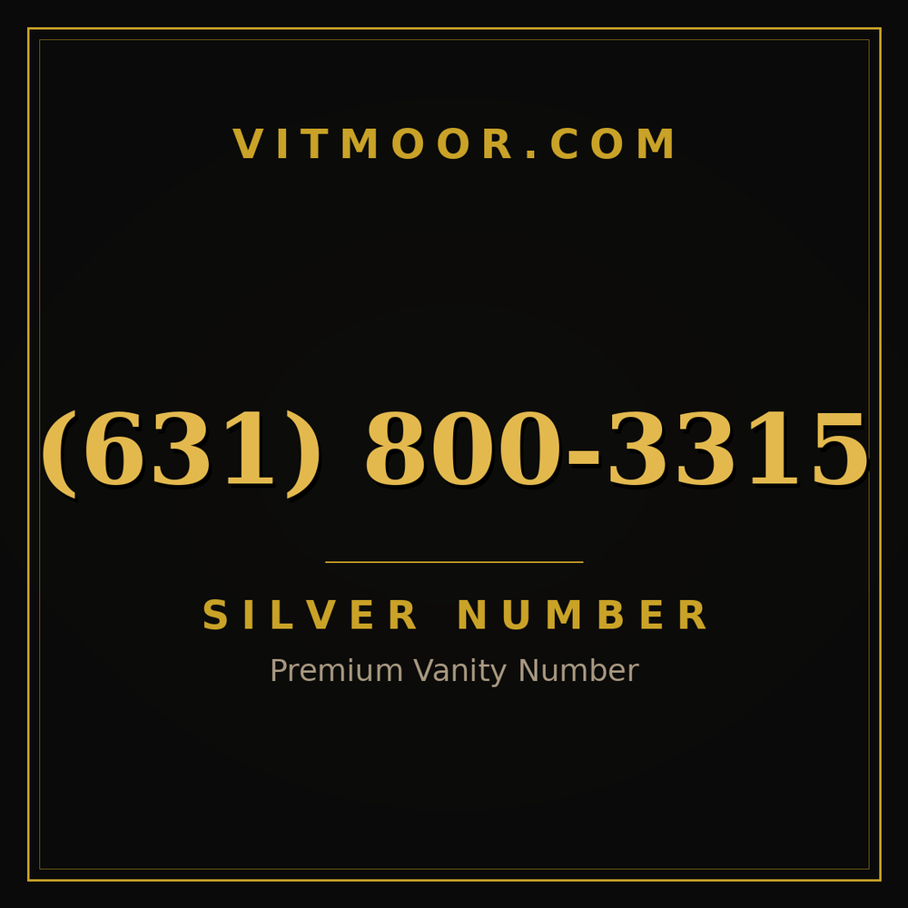 631 800-3315