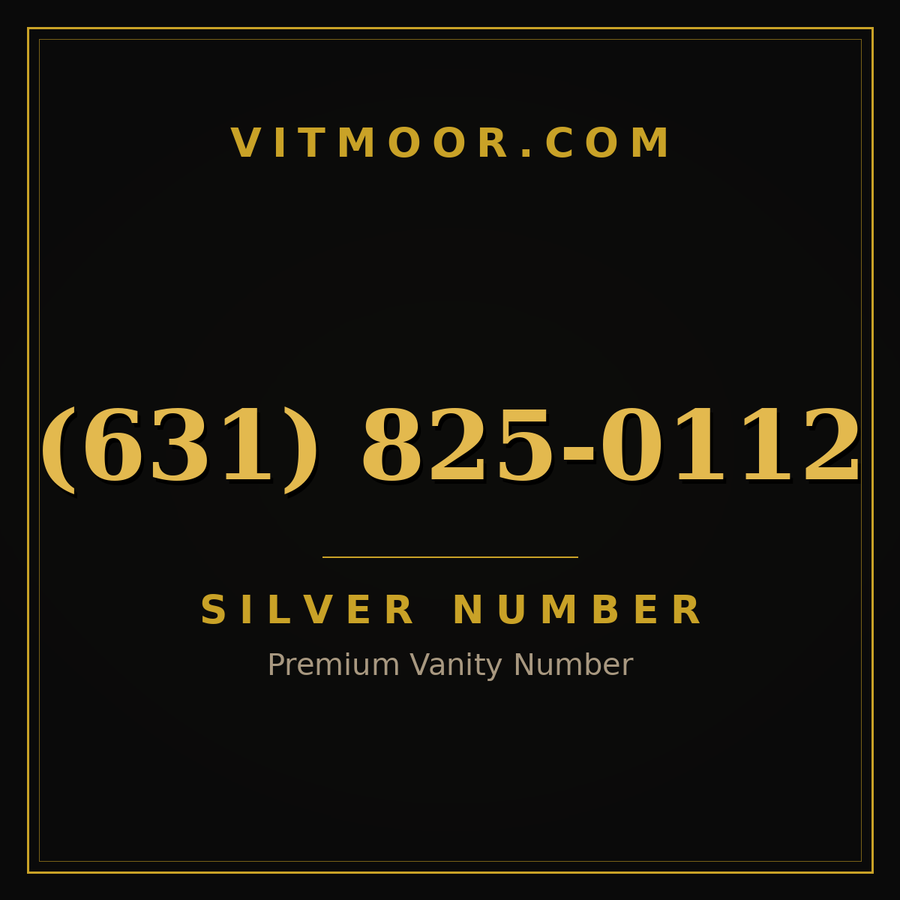 VITMOOR Silver premium number (631) 825-0112