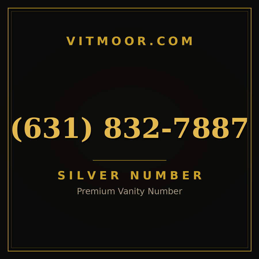 VITMOOR Silver premium number (631) 832-7887