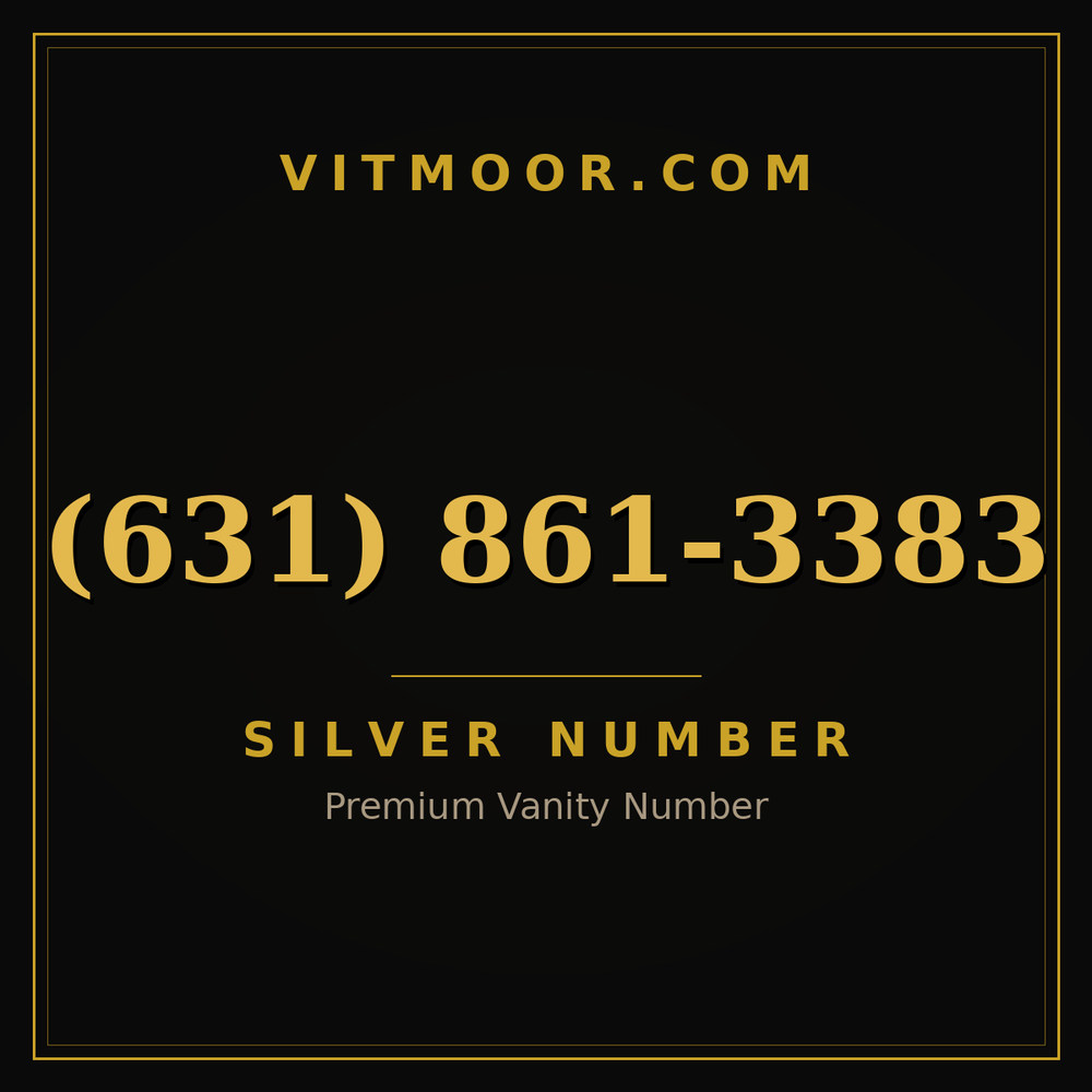 631 861-3383