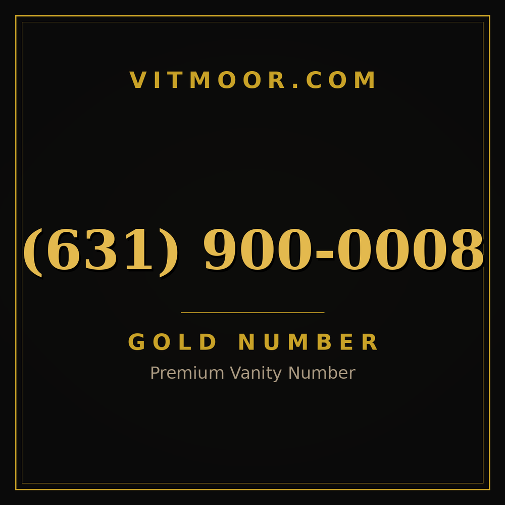 631 900-0008