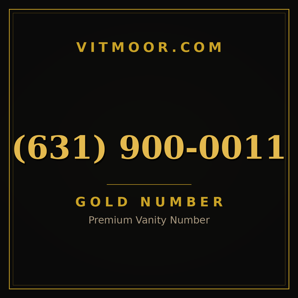 631 900-0011