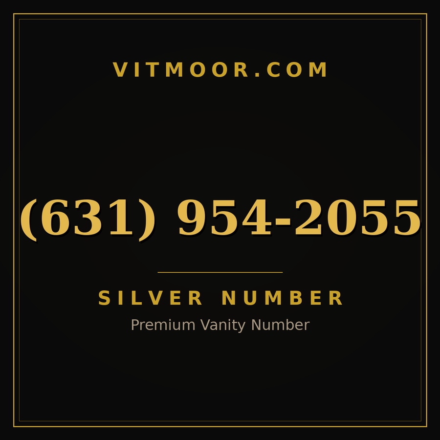 VITMOOR Silver premium number (631) 954-2055
