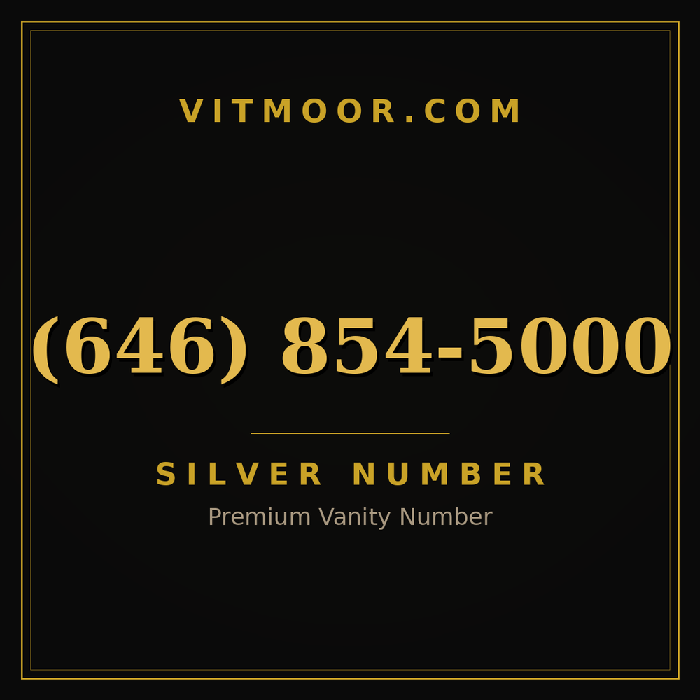 646 854-5000