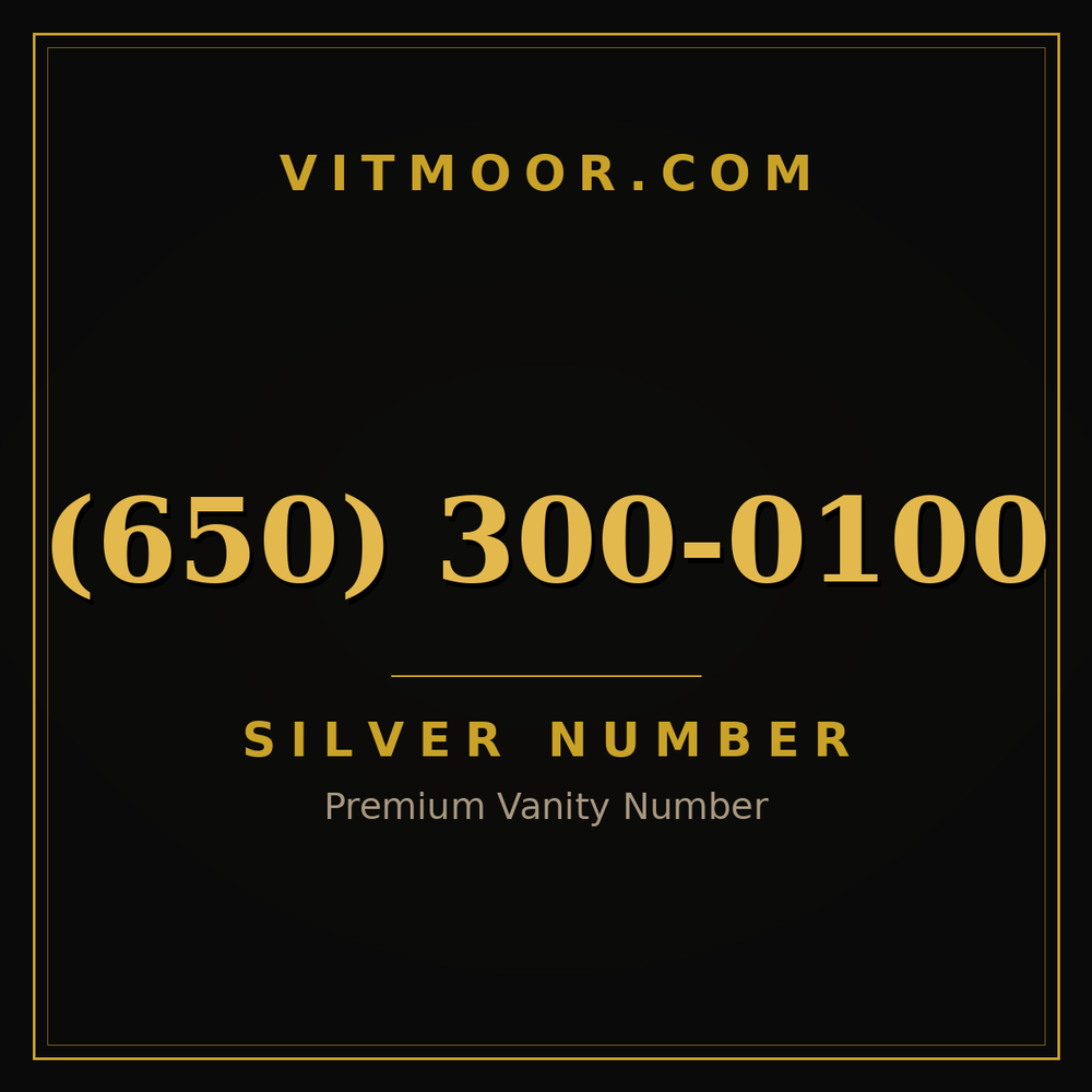 650 300-0100