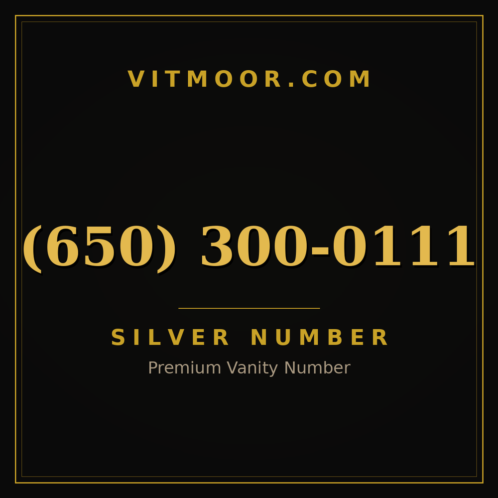650 300-0111
