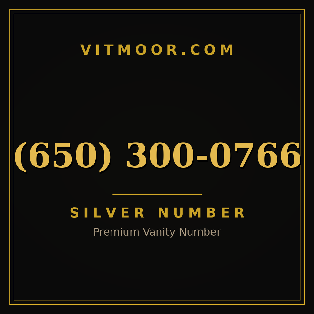 650 300-0766