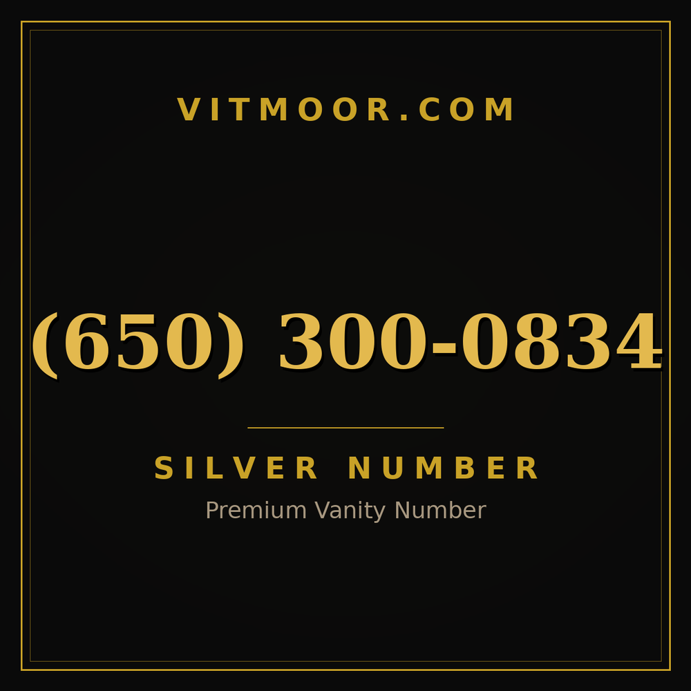 650 300-0834