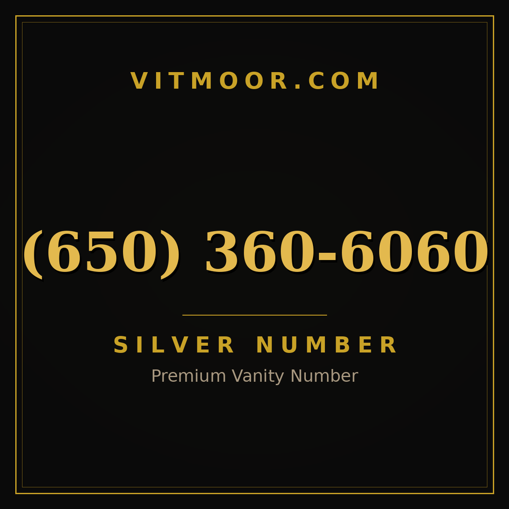 650 360-6060