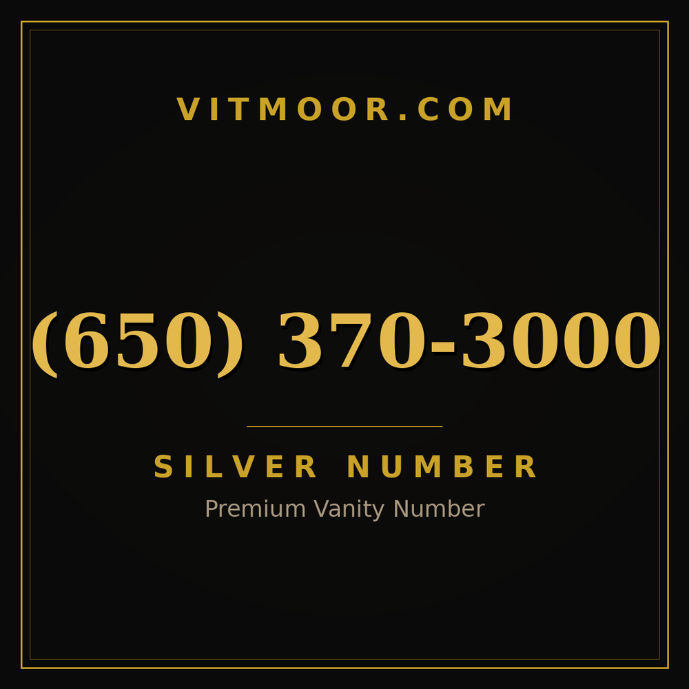 650 370-3000
