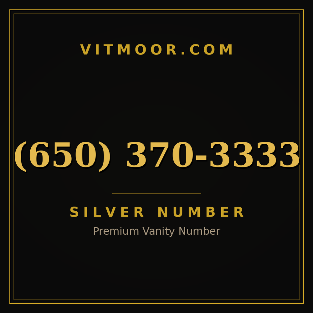 650 370-3333
