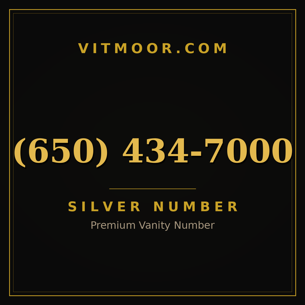 650 434-7000