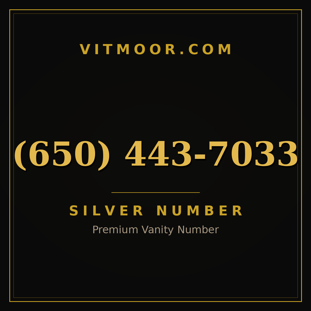 650 443-7033