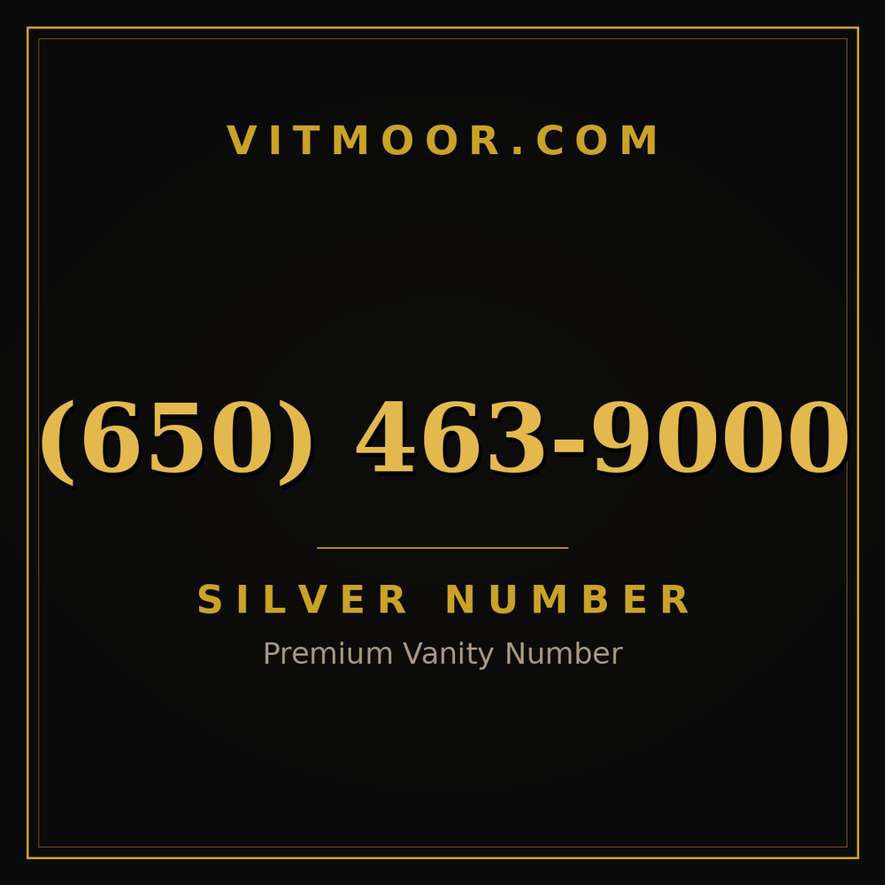 650 463-9000