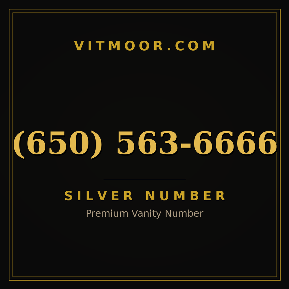 650 563-6666