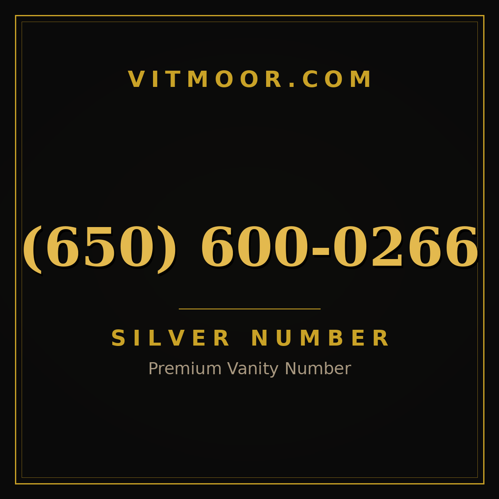 650 600-0266