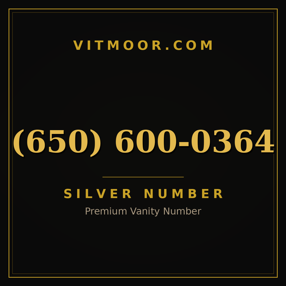 650 600-0364