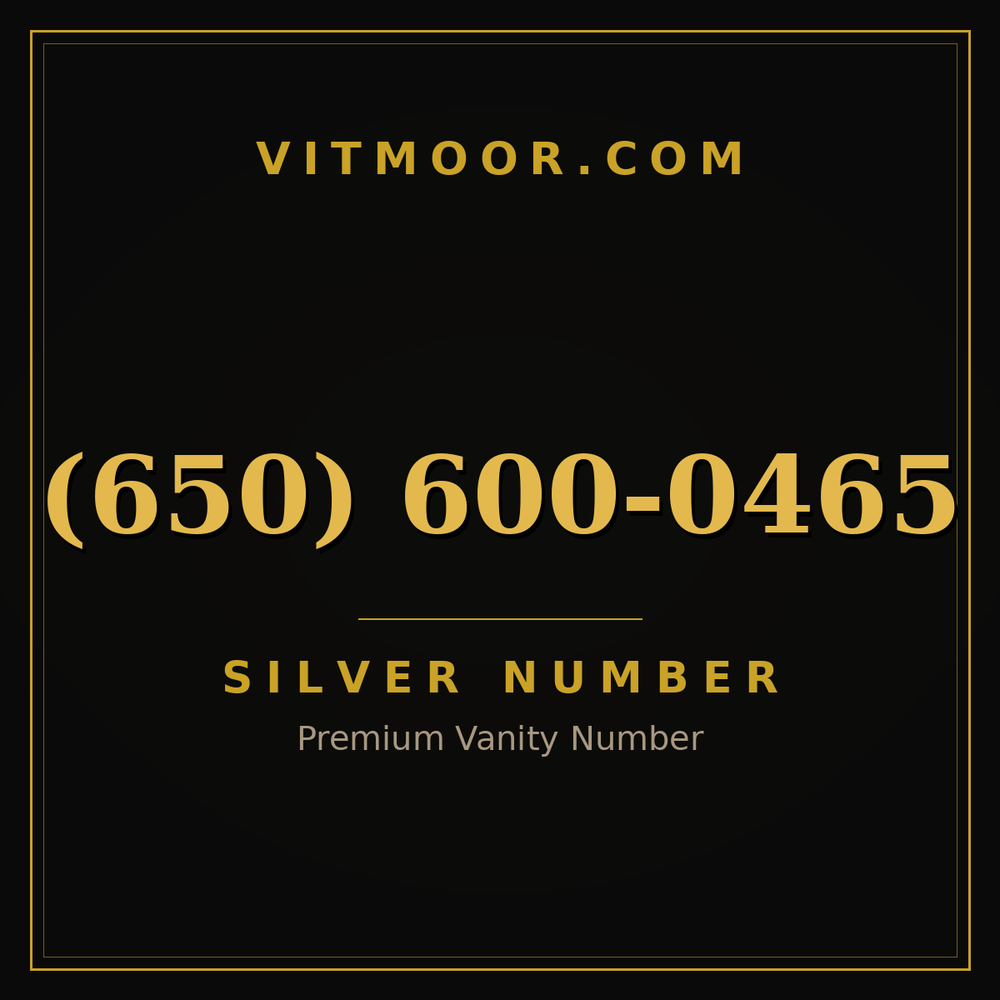 650 600-0465