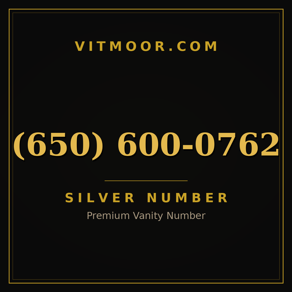 650 600-0762