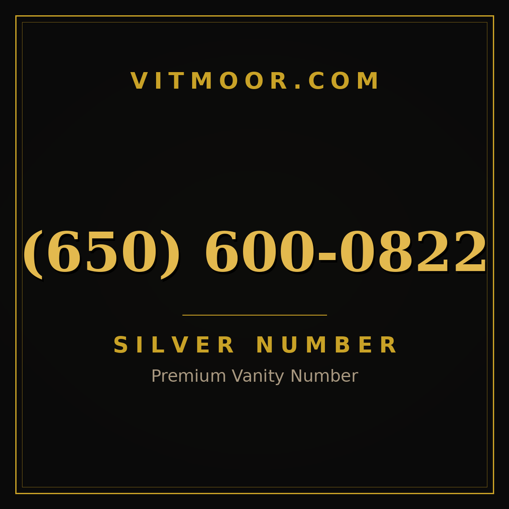 650 600-0822