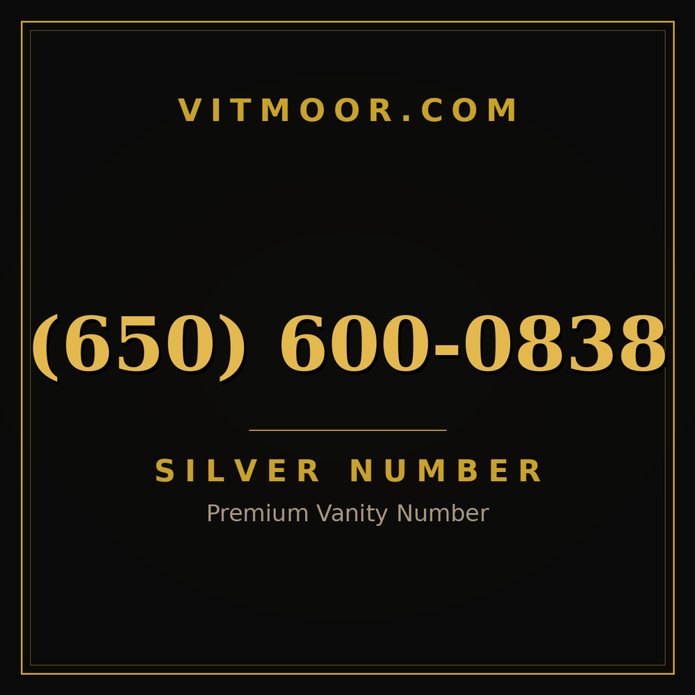 650 600-0838