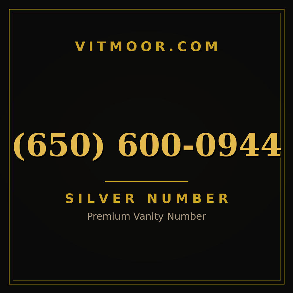 650 600-0944