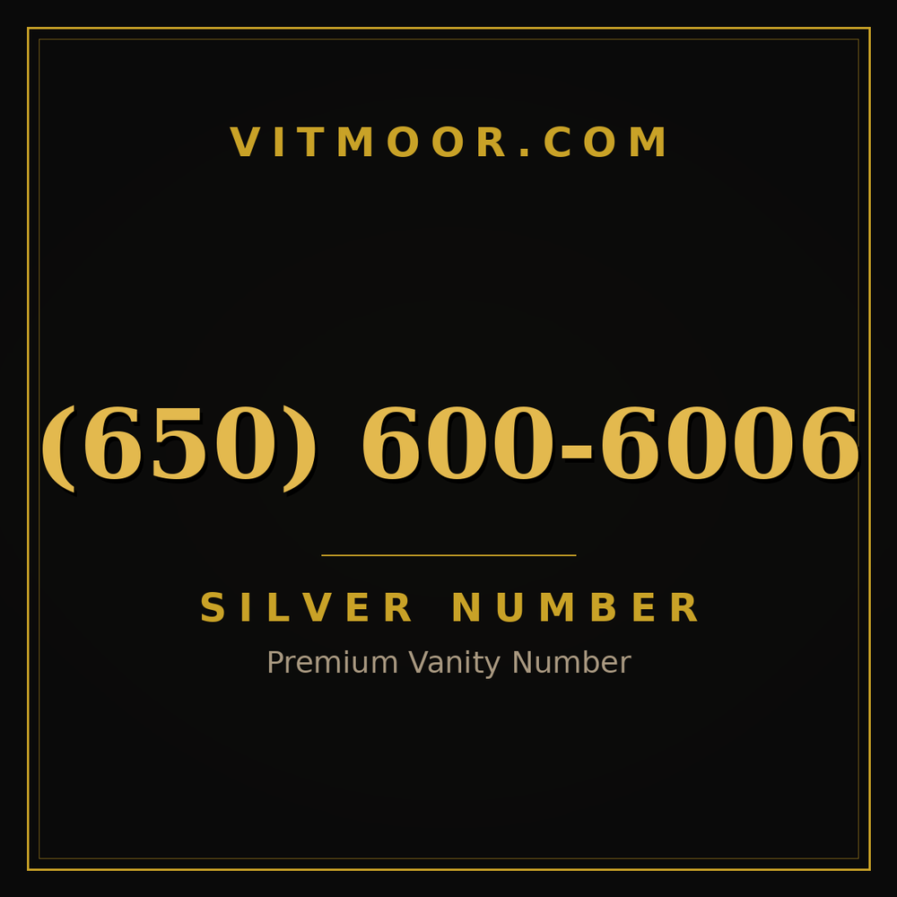 650 600-6006