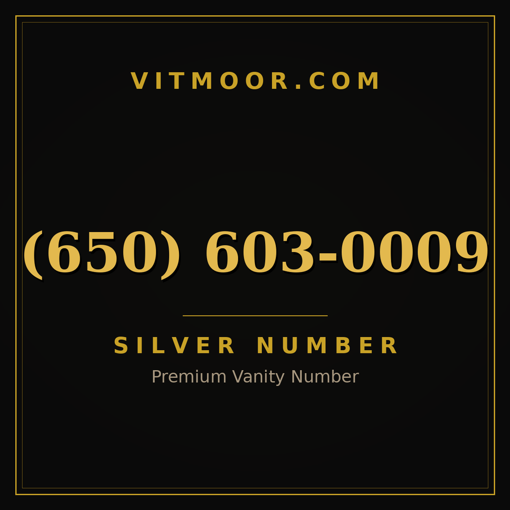 650 603-0009