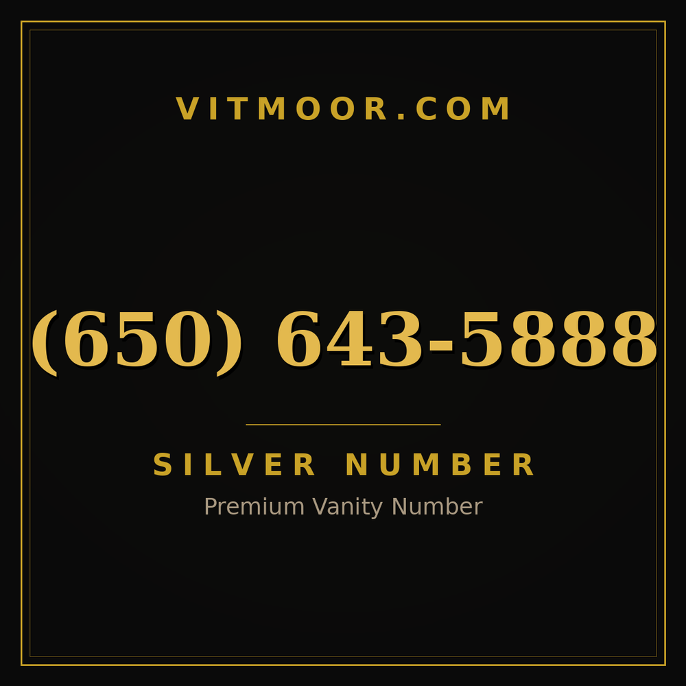 650 643-5888