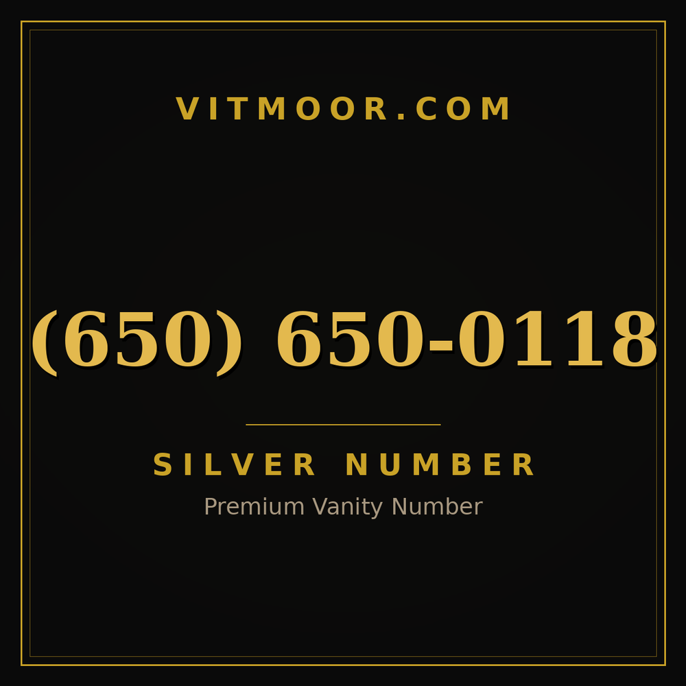 650 650-0118