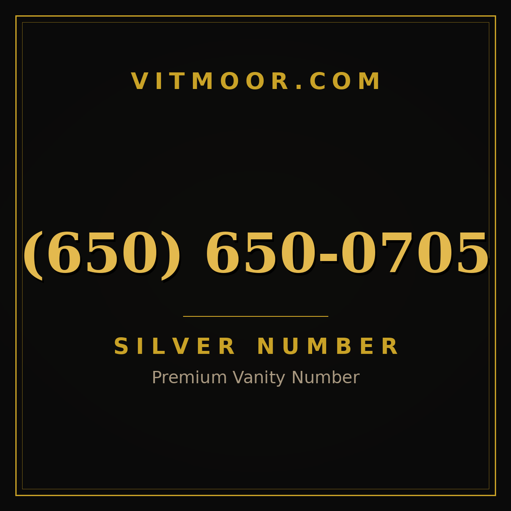 650 650-0705