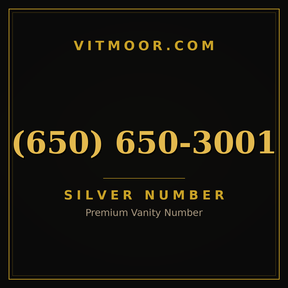 650 650-3001
