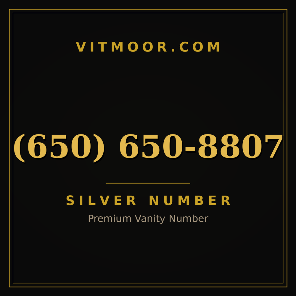 650 650-8807