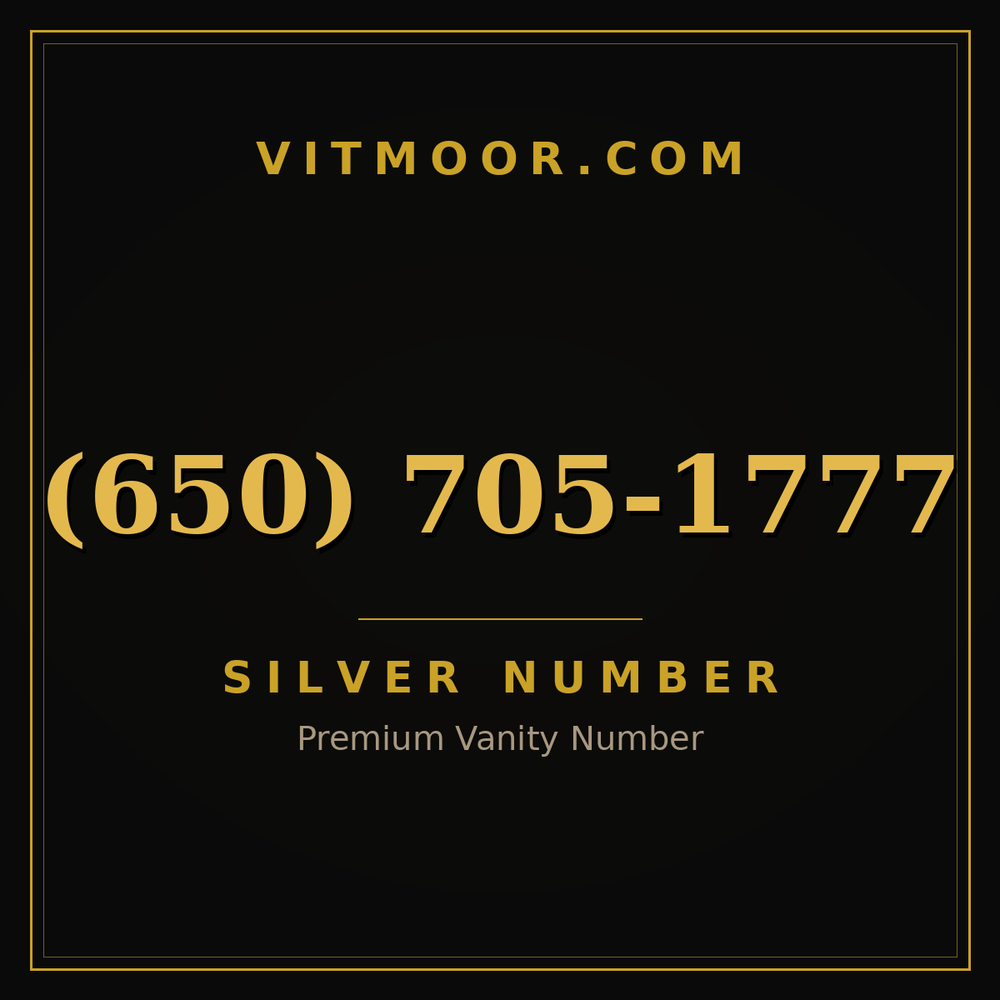 650 705-1777