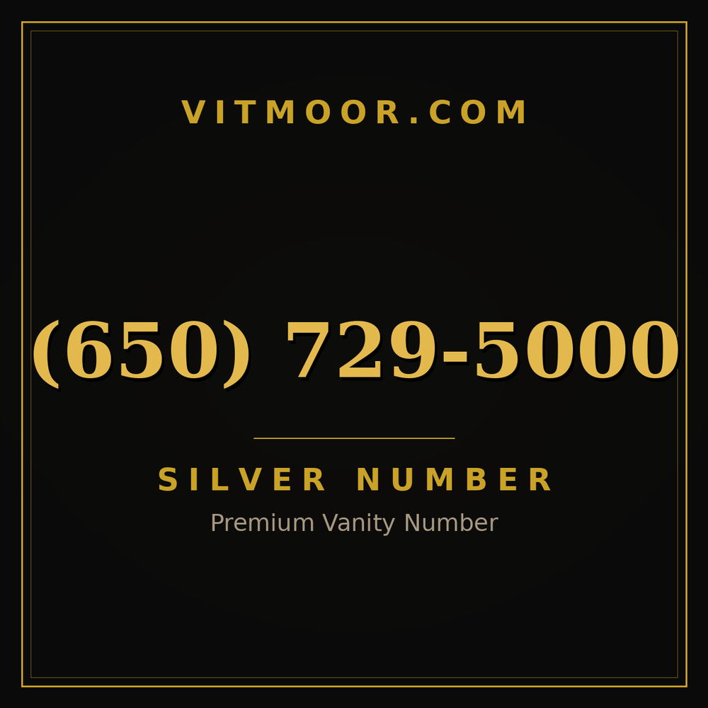 650 729-5000