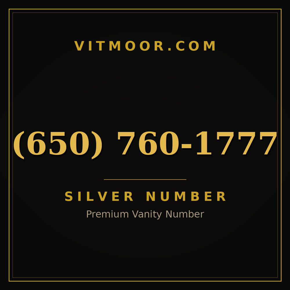 650 760-1777
