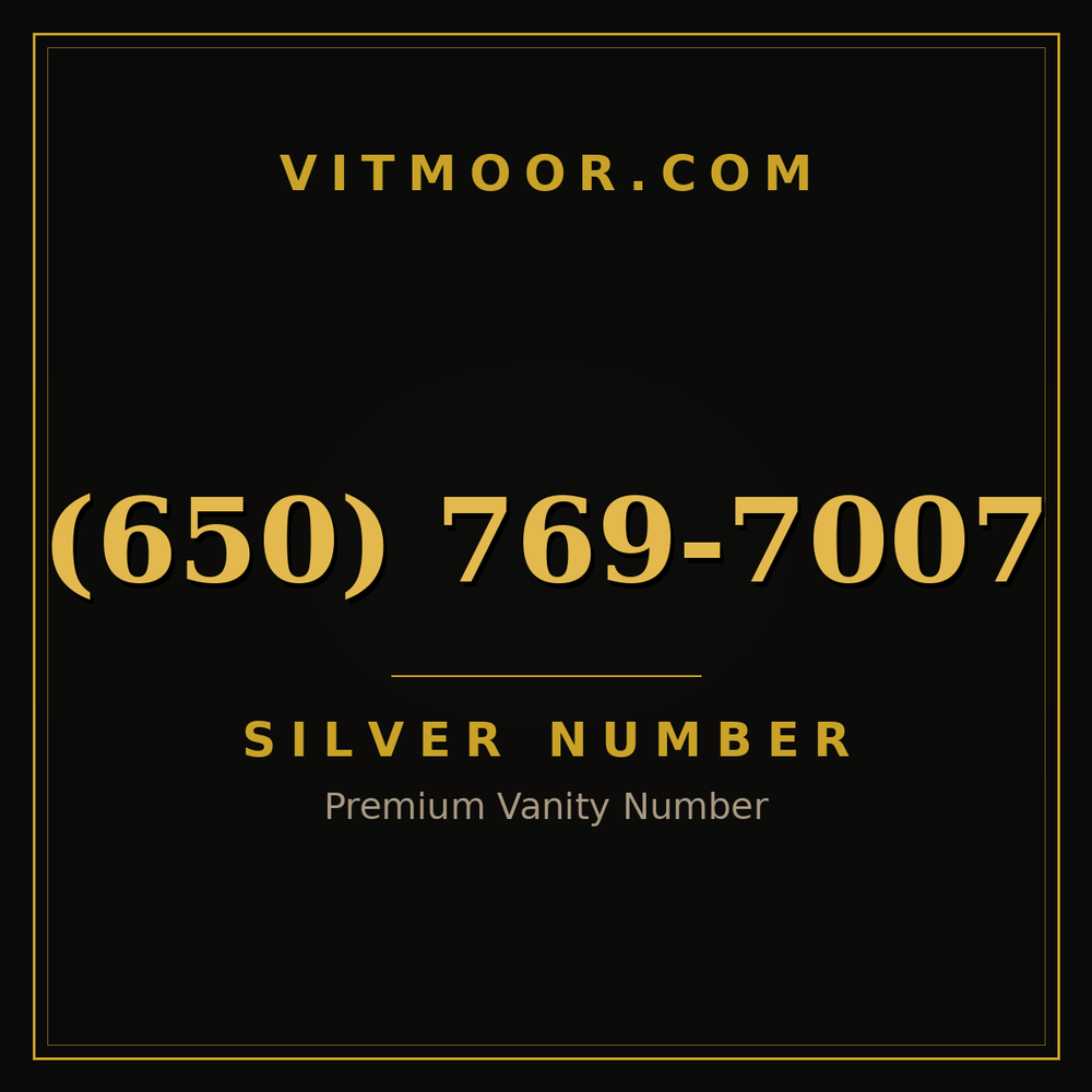 650 769-7007