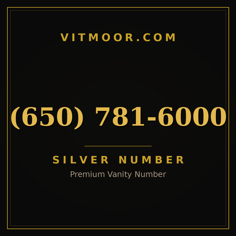 650 781-6000
