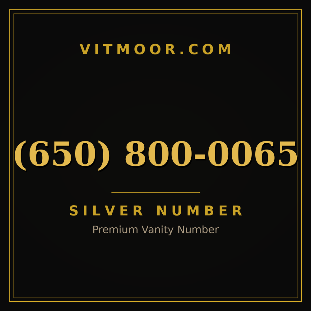 650 800-0065