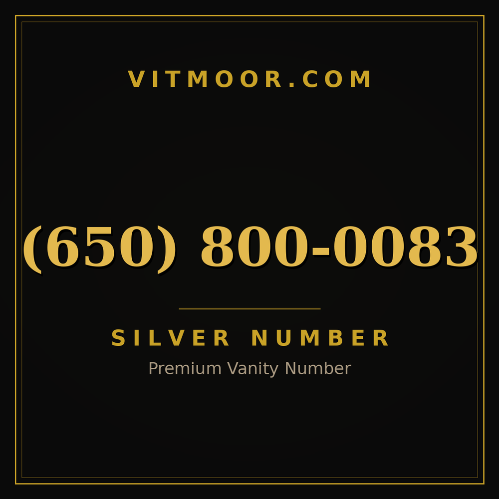 650 800-0083