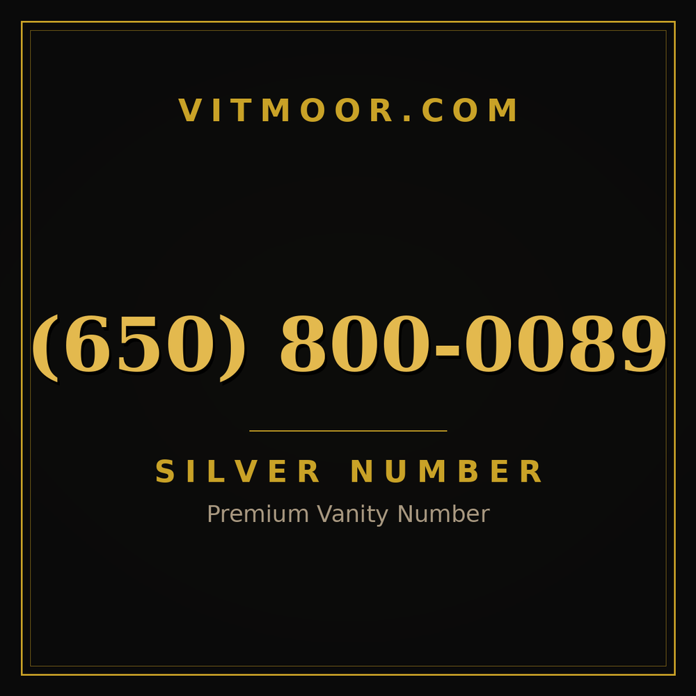 650 800-0089