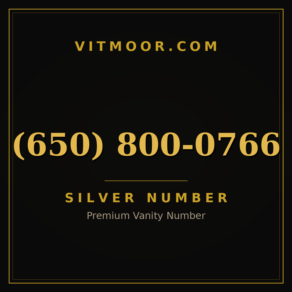 650 800-0766