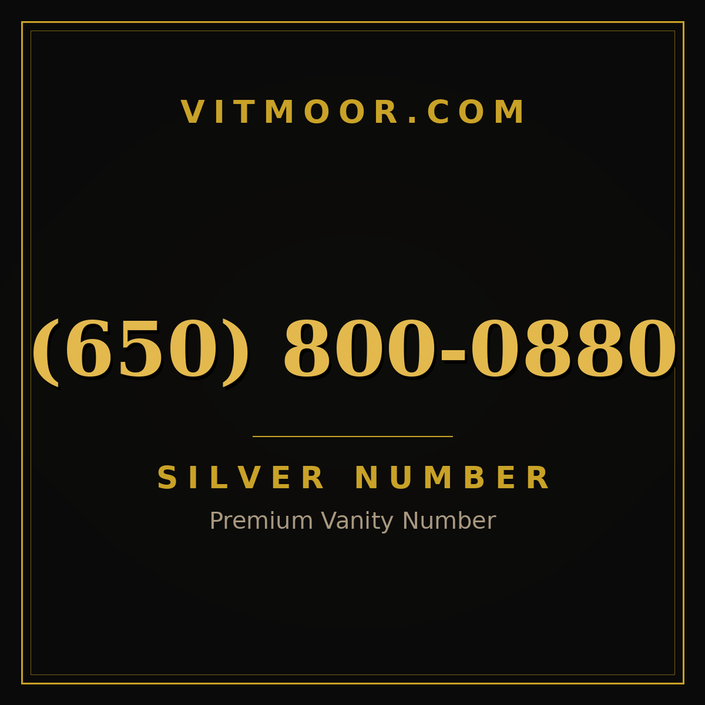 650 800-0880