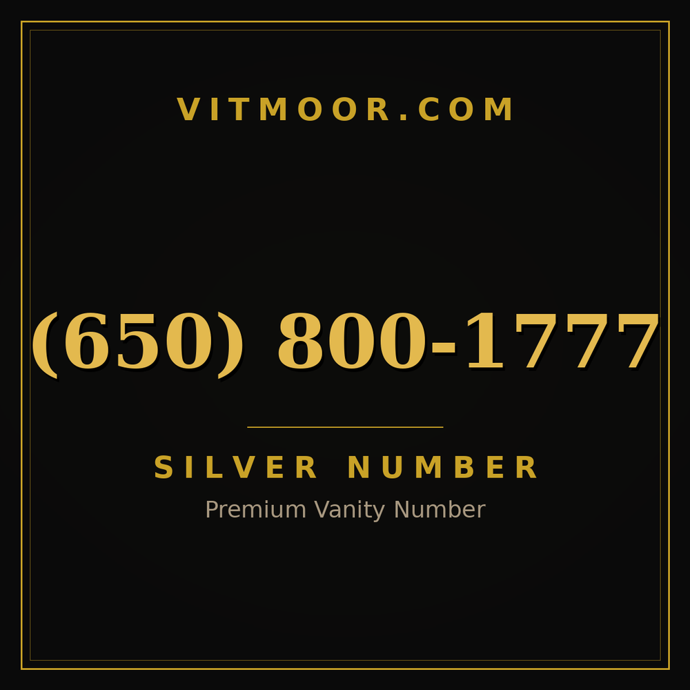 650 800-1777