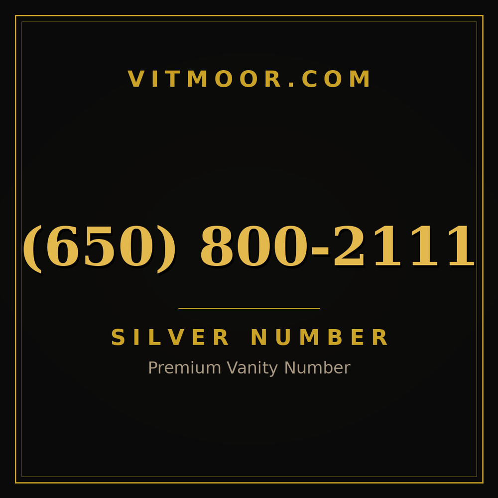 650 800-2111