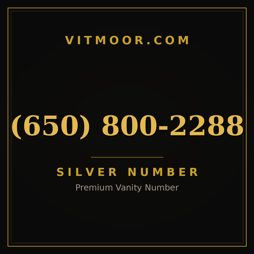 650 800-2288