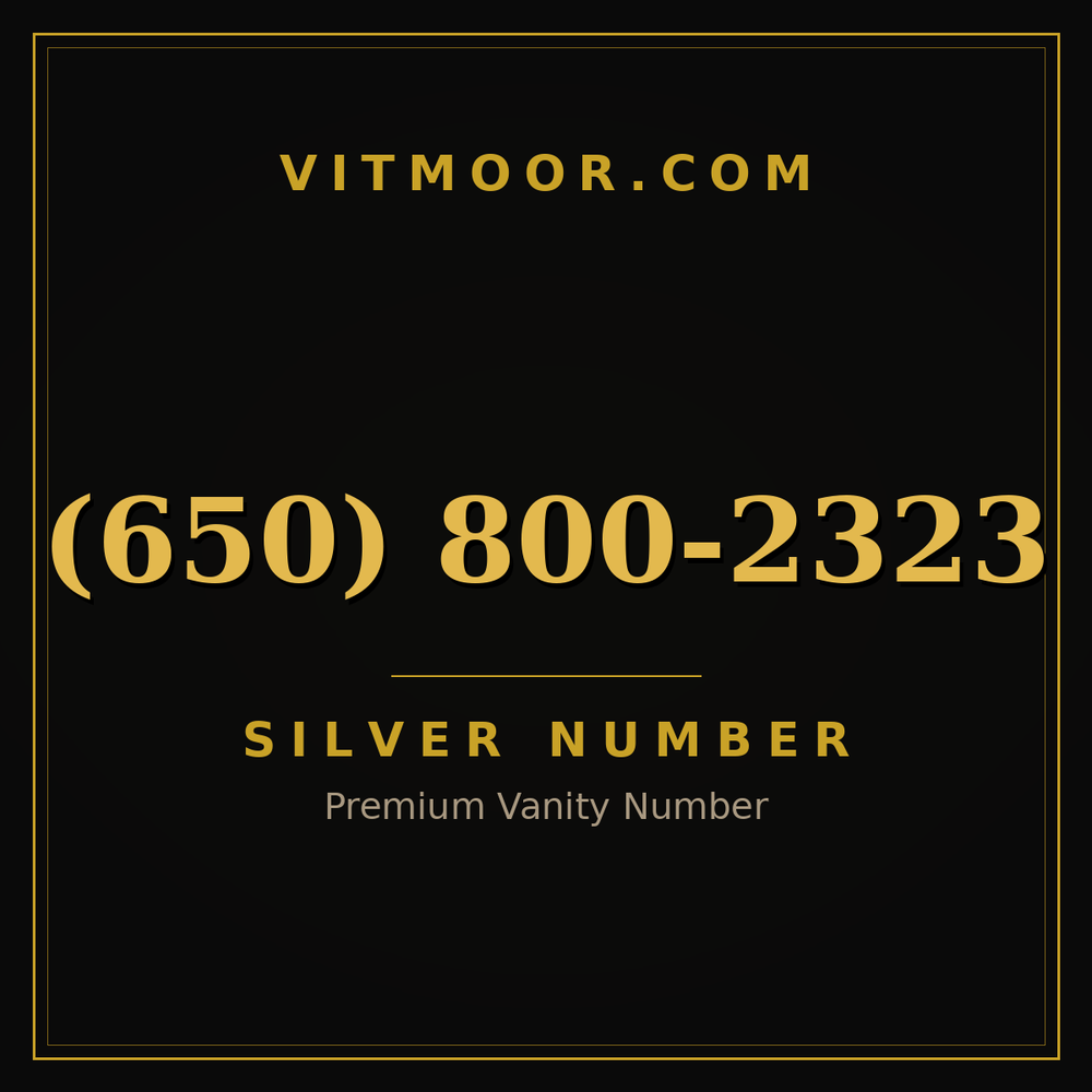 650 800-2323
