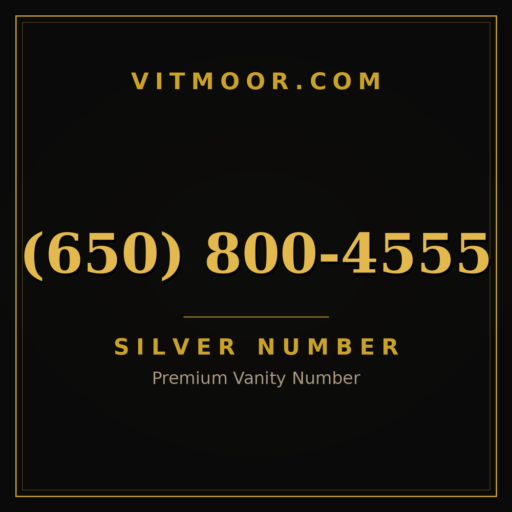650 800-4555