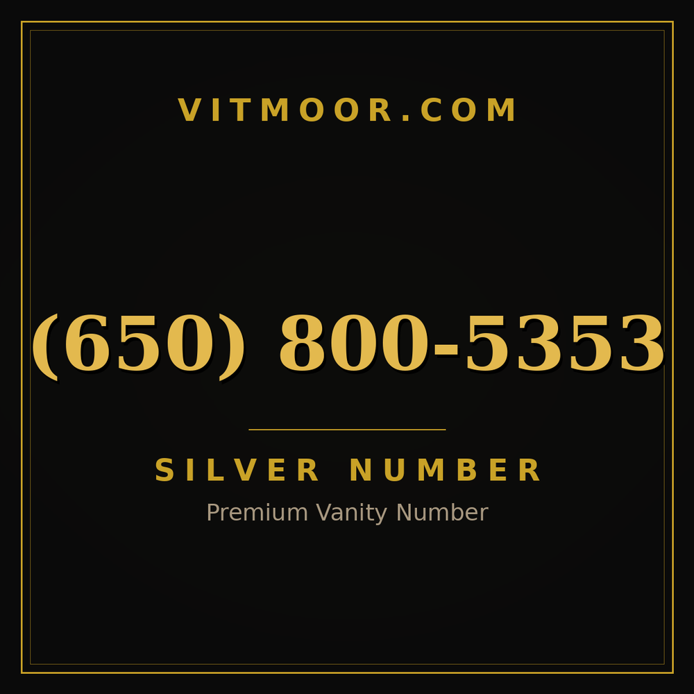 650 800-5353