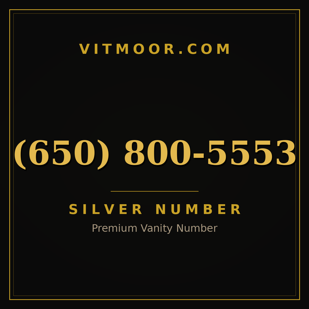 650 800-5553